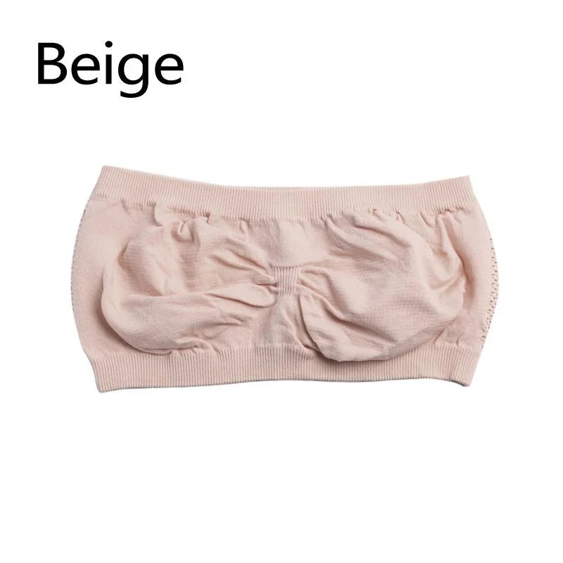 Girls Seamless Strapless Bra for Women Free Size Wireless Tube Bra Multicolor Soft Padded Comfortable Everyday Wear herlikes.com