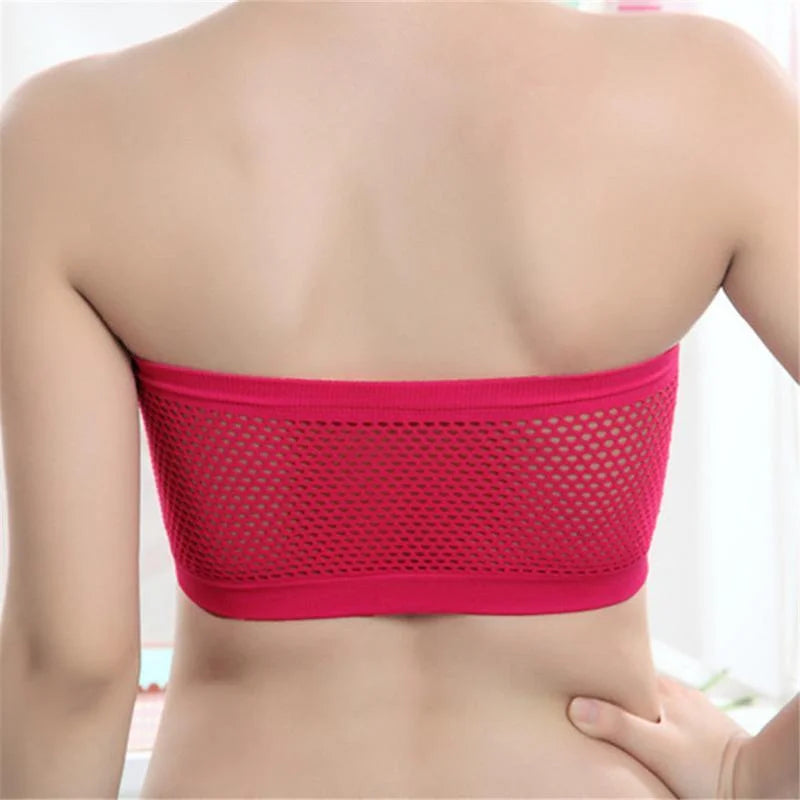 Girls Seamless Strapless Bra for Women Free Size