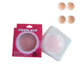 Women's Reusable Silicone Nipple Covers Invisible Nipple Stickers Self Adhesive Bra Pads for Backless Dresses herlikes.com