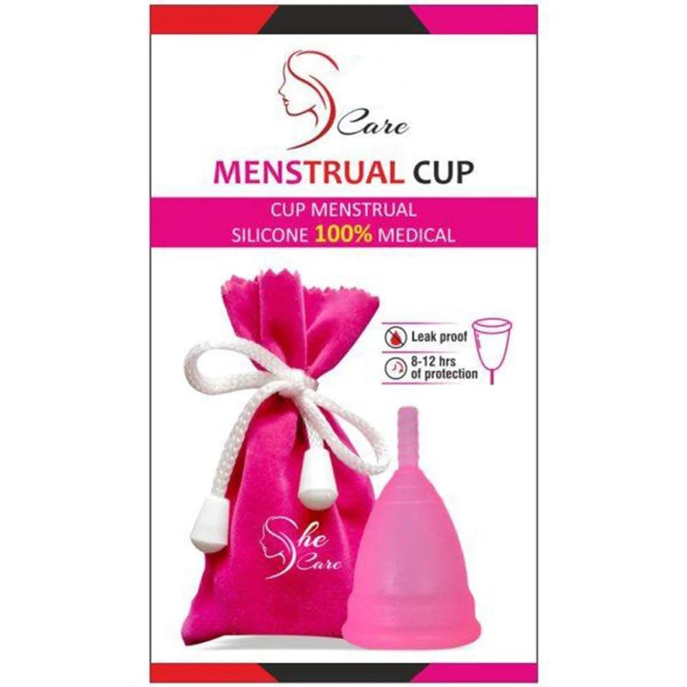 Reusable Medical Grade Silicone Menstrual Cup for Women Small Medium Large Leak Proof Period Cup herlikes.com