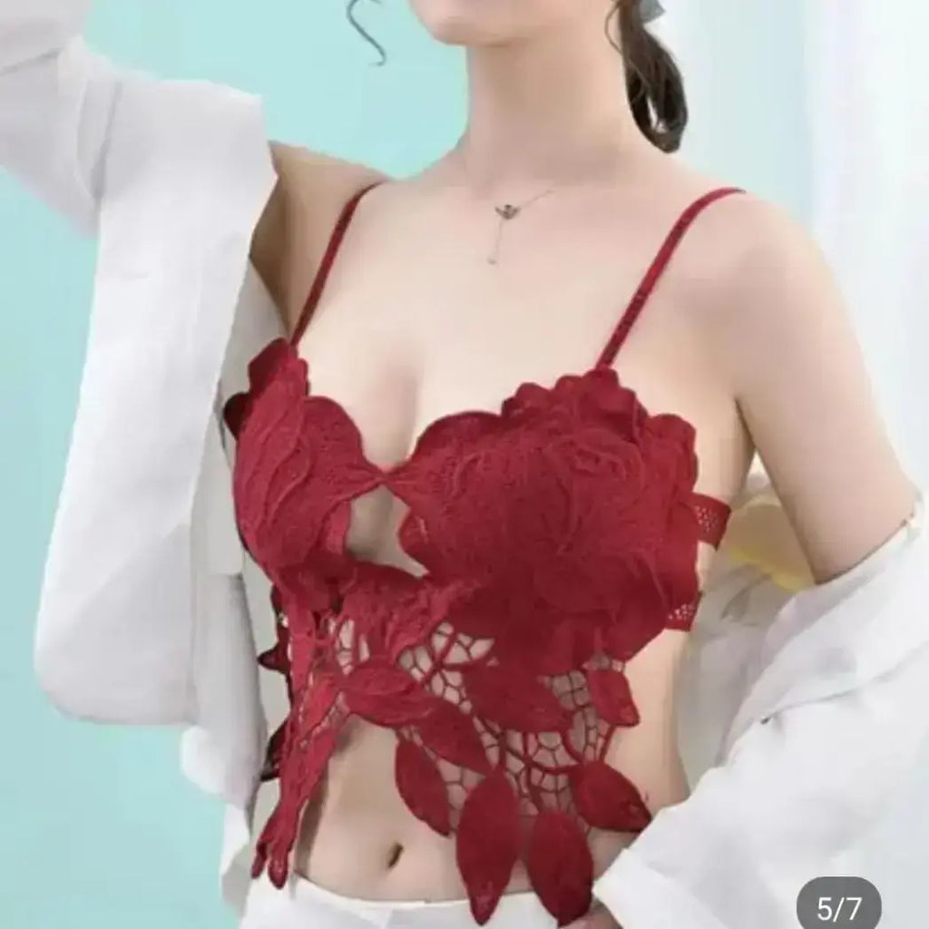 High Quality Full Cup Lace Bra for Women Seamless Push Up Gather Bra Soft Padded Comfortable Everyday Bra herlikes.com